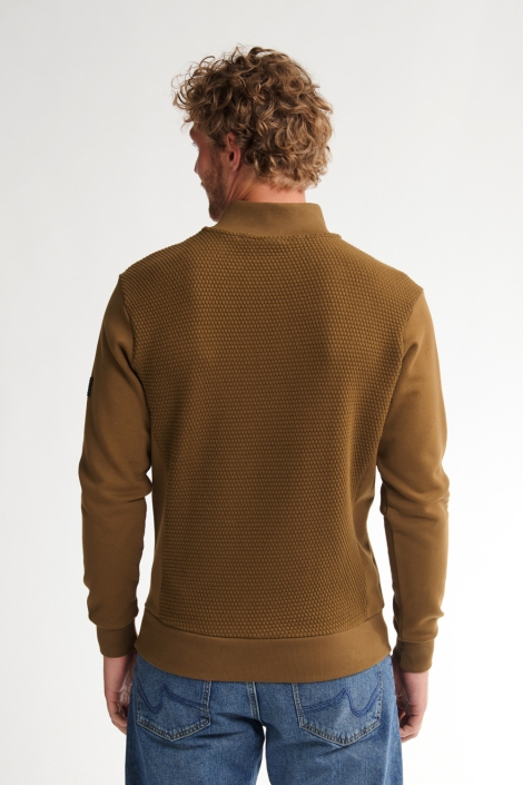 Petrol Industries men sweater collar zip